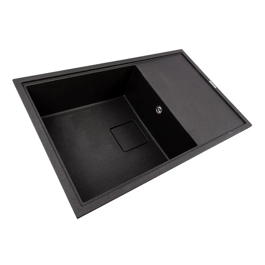 Гранитная мойка для кухни VALESO GALANS 7950 матовая Морион