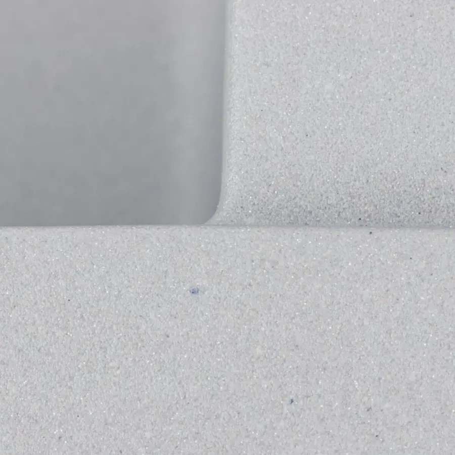 Гранитная мойка для кухни VALESO MAGNUM 7950 матовая Серый металлик