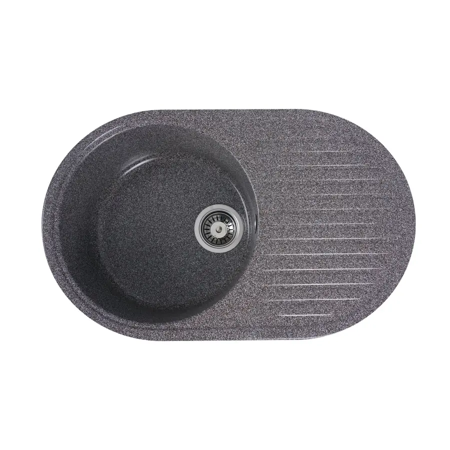 Гранітна мийка для кухні Platinum 7346 ASTORIA глянець Мікс