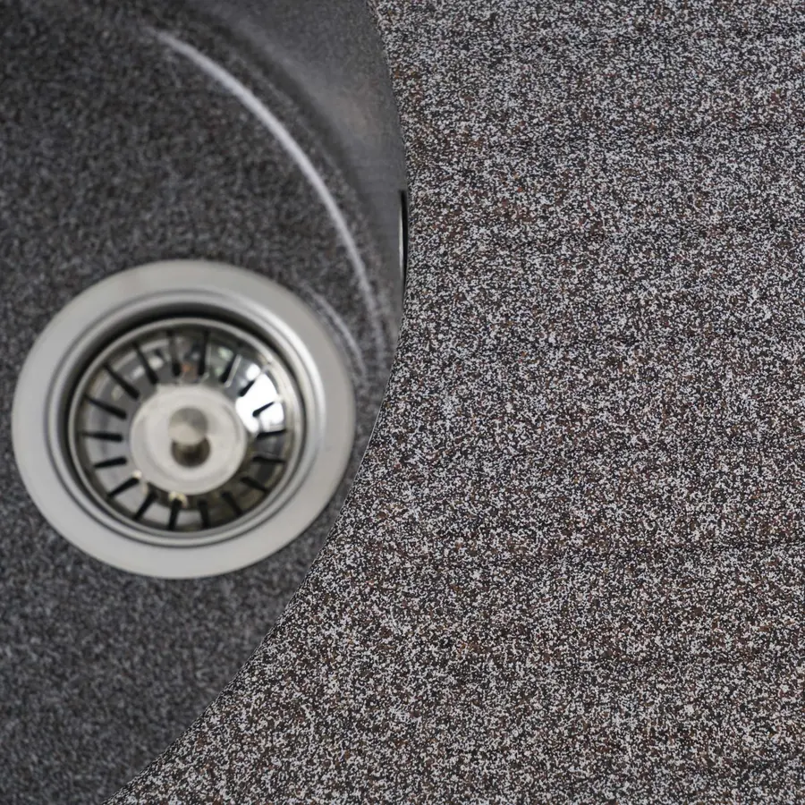 Гранітна мийка для кухні Platinum 7346 ASTORIA глянець Мікс