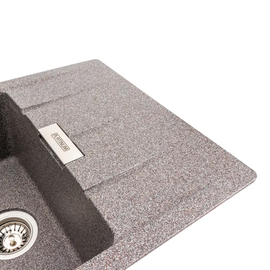 Гранітна мийка для кухні Platinum 7850 ROMA матова (мікс)