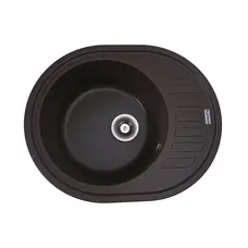 Гранітна мийка для кухні Platinum 6250 SOUL матова Мокко