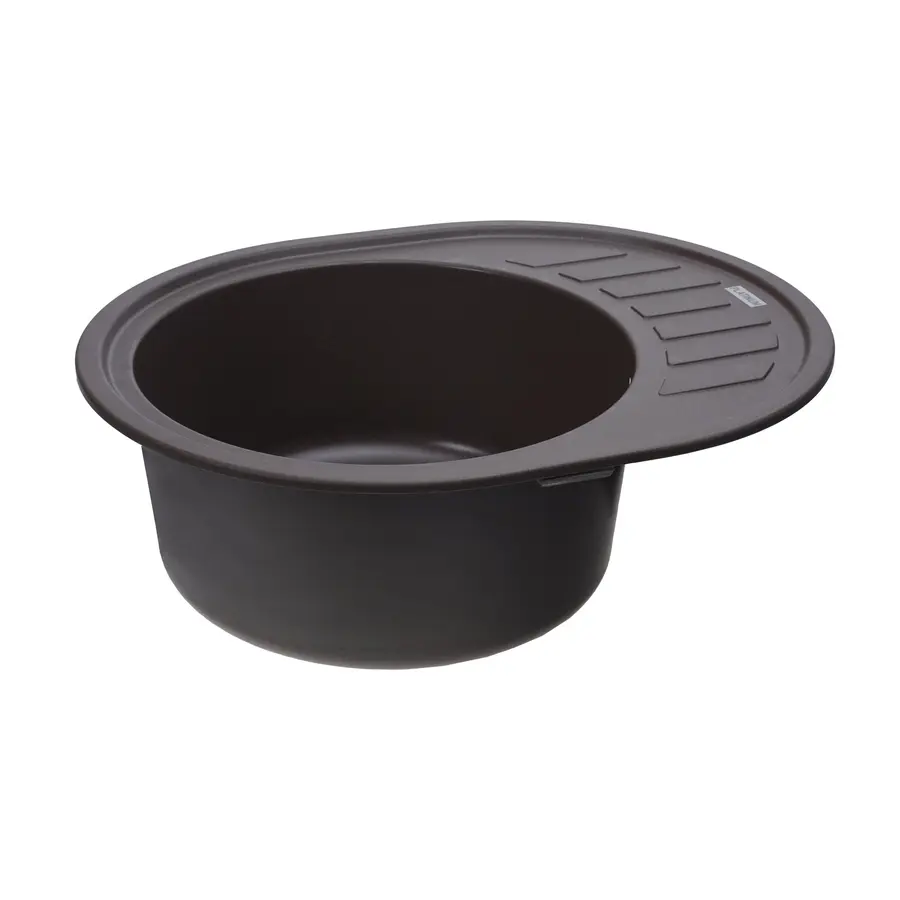 Гранітна мийка для кухні Platinum 6250 SOUL матова Мокко