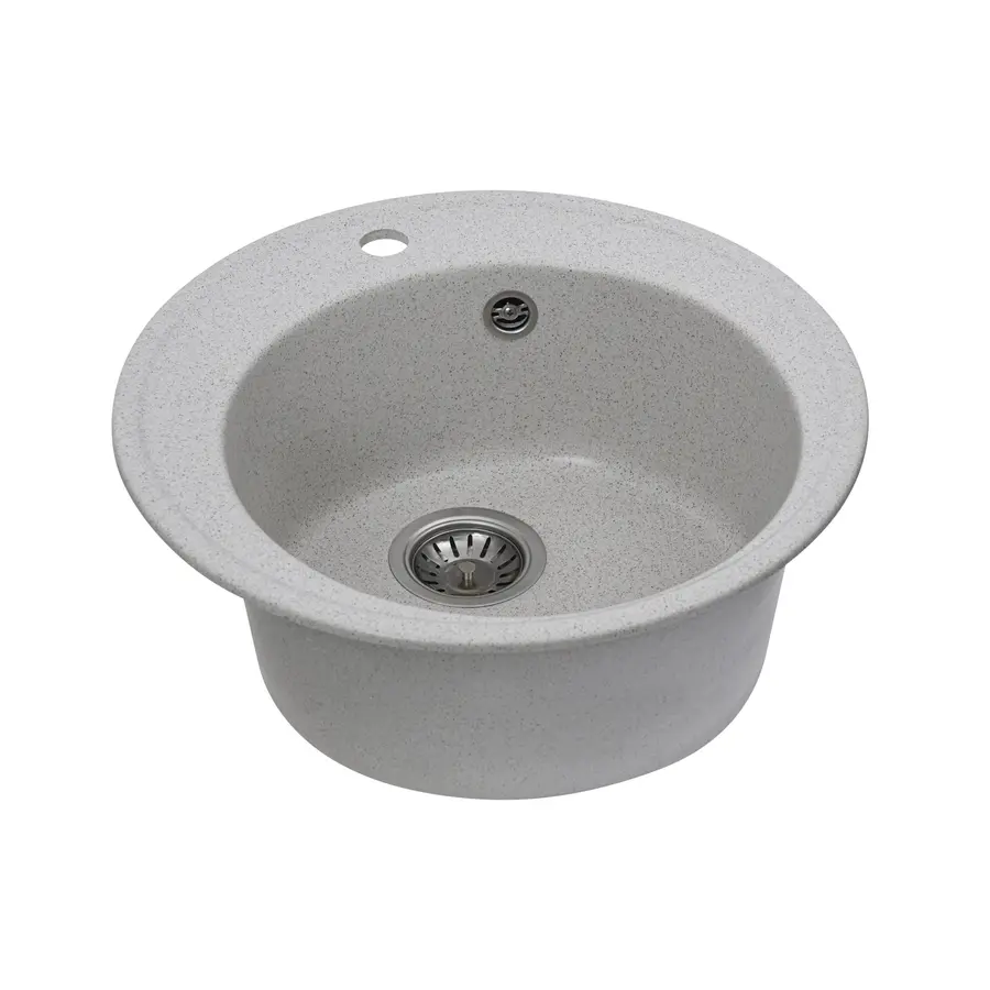 Гранітна мийка для кухні Platinum 510 YARA глянець Топаз