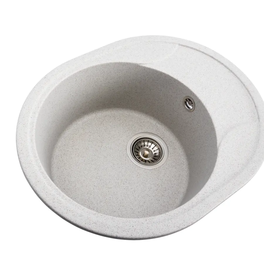 Гранітна мийка для кухні Platinum 5847 ONYX матова (топаз)