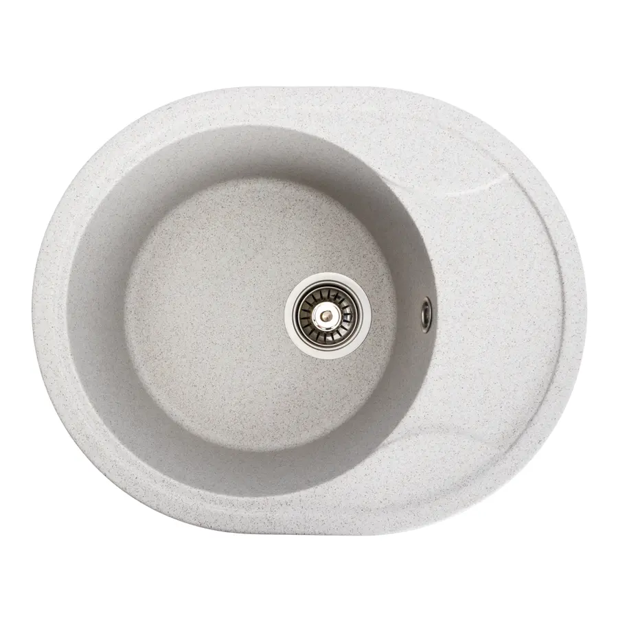 Гранітна мийка для кухні Platinum 5847 ONYX матова (топаз)