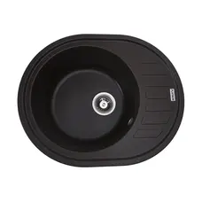 Гранітна мийка для кухні Platinum 6250 SOUL матова Шоколад