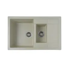 Гранітна мийка для кухні Platinum 7850W KESSAN глянець Пісок