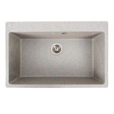 Гранітна мийка для кухні Platinum 7850 Bogema матова (сіра)
