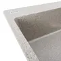 Гранітна мийка для кухні Platinum 7850 Bogema матова (сіра)