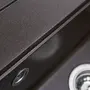 Гранітна мийка для кухні Platinum 5149 FIESTA матова Шоколад