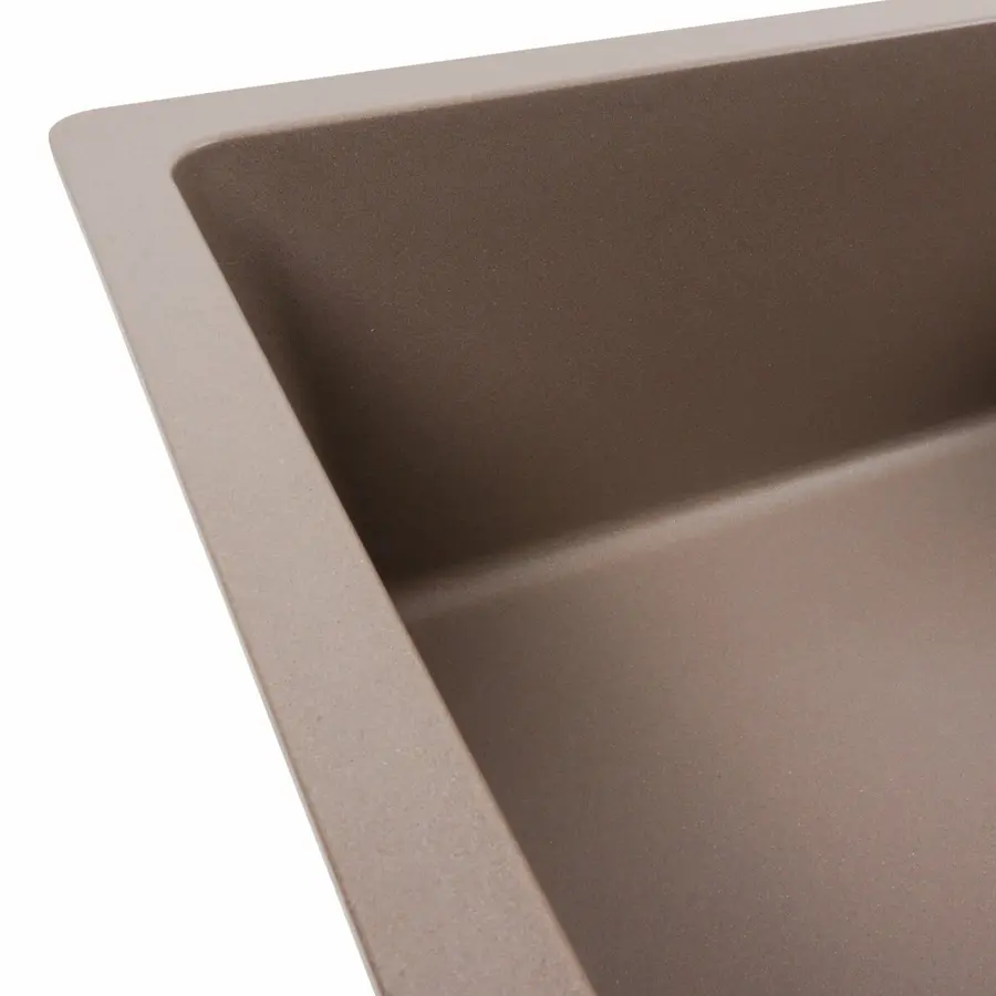 Гранітна мийка для кухні Platinum 7850 ROMA матова Дюна