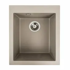 Гранітна мийка для кухні Platinum 4150 SOKIL матовий Титан