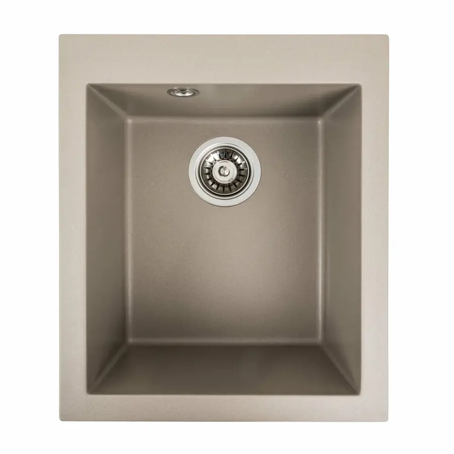 Гранітна мийка для кухні Platinum 4150 SOKIL матовий Титан