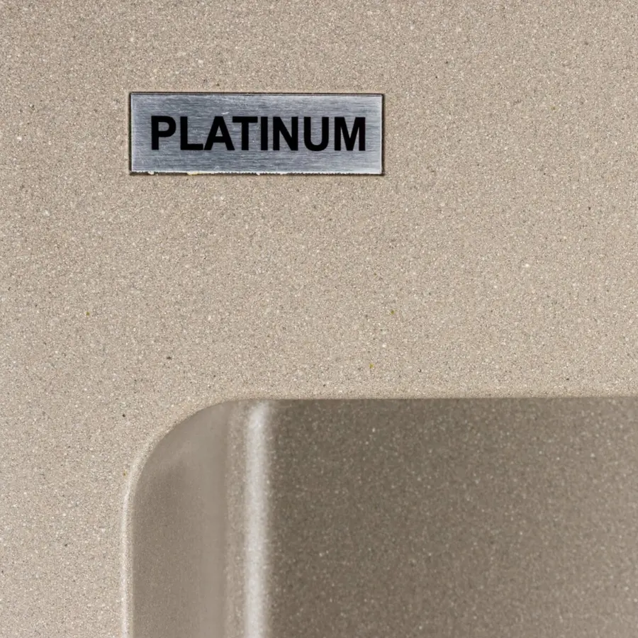 Гранітна мийка для кухні Platinum 7850 Bogema матовий Титан