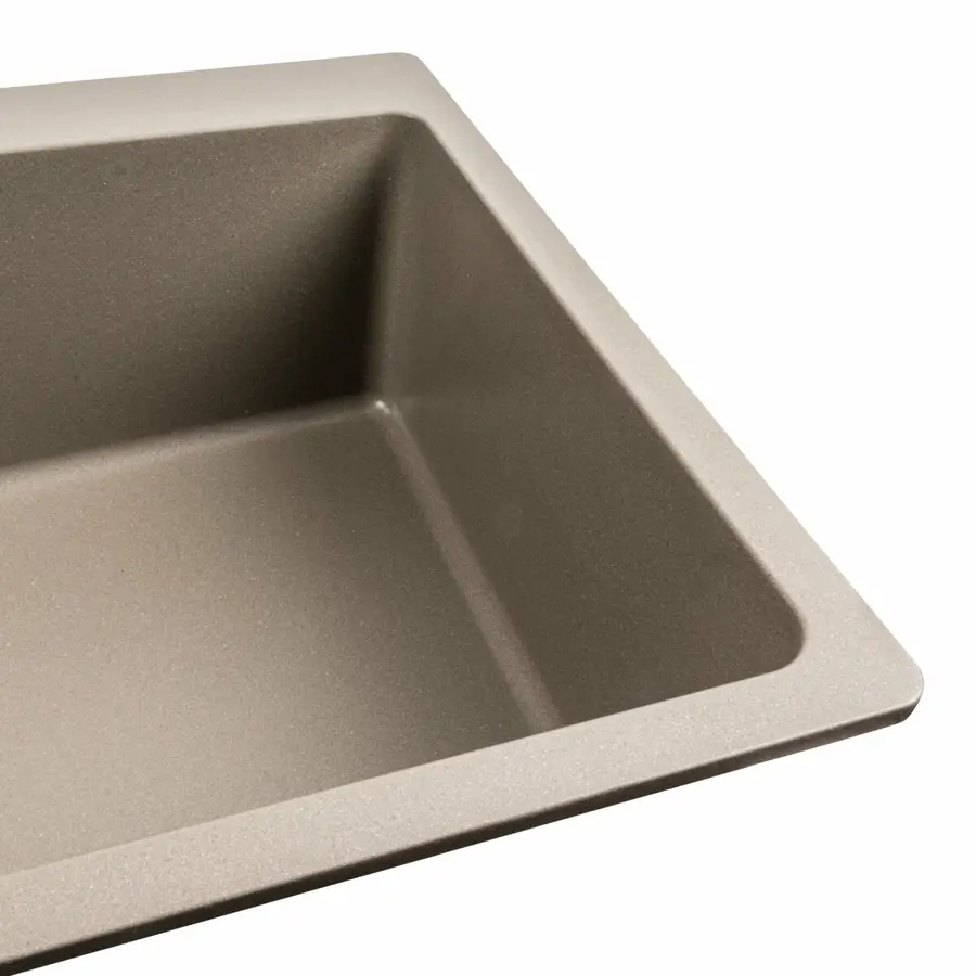 Гранітна мийка для кухні Platinum 7850 Bogema матовий Титан