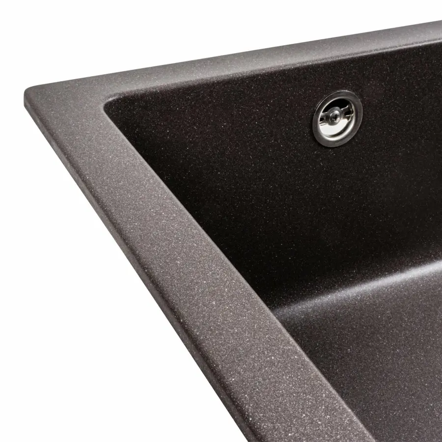 Гранітна мийка для кухні Platinum 7945 Paruana матовий Гренадін