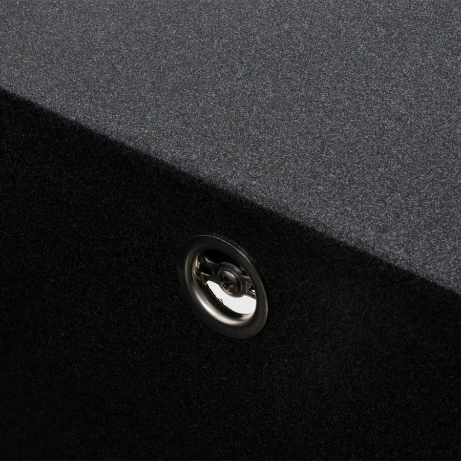 Гранітна мийка для кухні Platinum 9651 ATLAS матовий Карбон