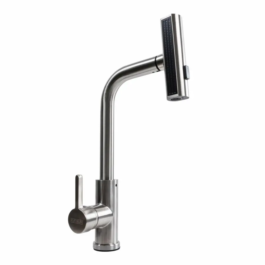 Змішувач кухонний нержавійка Platinum XK08A