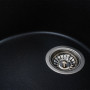 Гранитная мойка для кухни Platinum 5847 ONYX матовый Морион