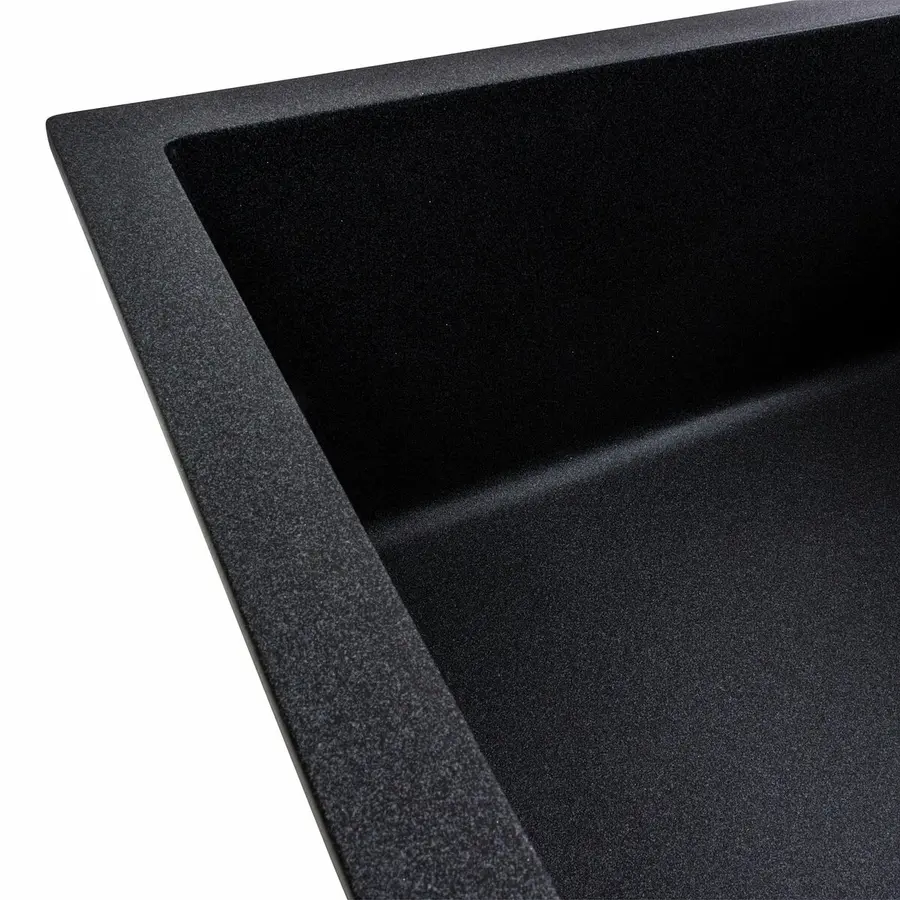 Кухонная мойка гранитная матовая 7050 CASCADA Platinum Карбон