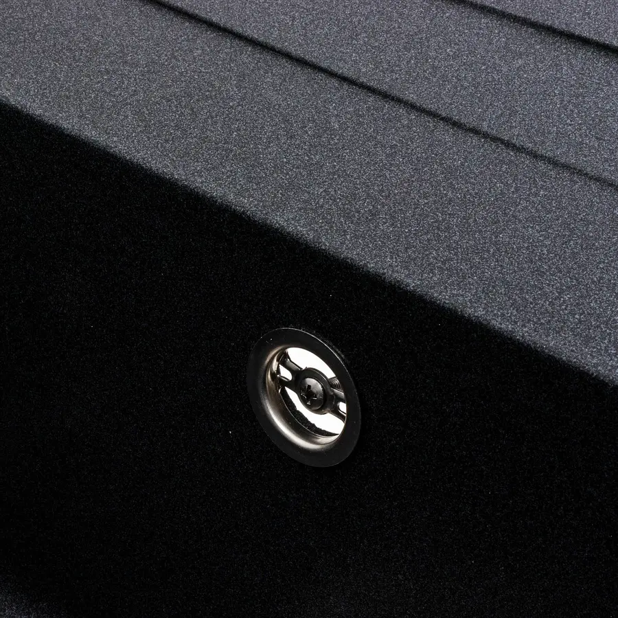 Кухонная мойка гранитная матовая 7050 CASCADA Platinum Карбон