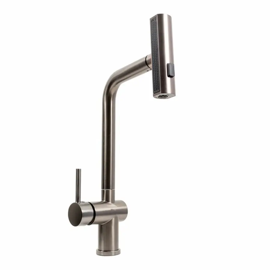 Кухонный смеситель PVD черный Platinum IB2013BR