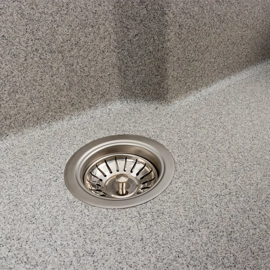 Гранитная мойка для кухни VALESO NIKA 7545 матовая Серая