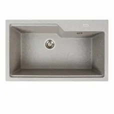 Гранитная мойка для кухни VALESO NIKA 7545 матовая Серая