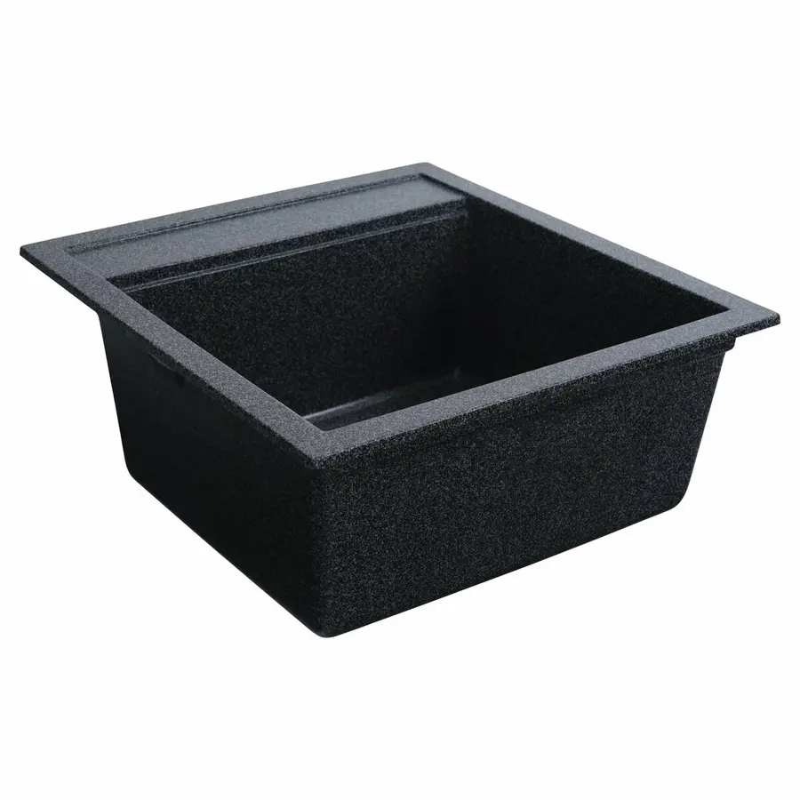 Гранітна мийка для кухні VALESO FIESTA 5149 матова Графіт