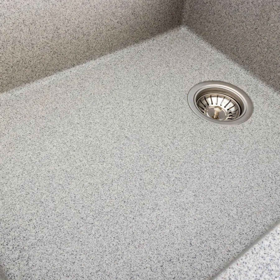 Гранітна мийка для кухні VALESO DIAMOND 8650 матова Сіра