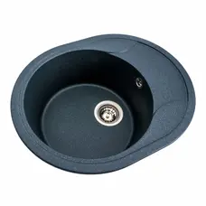 Гранитная мойка для кухни VALESO ONYX 5847 матовая Антрацит