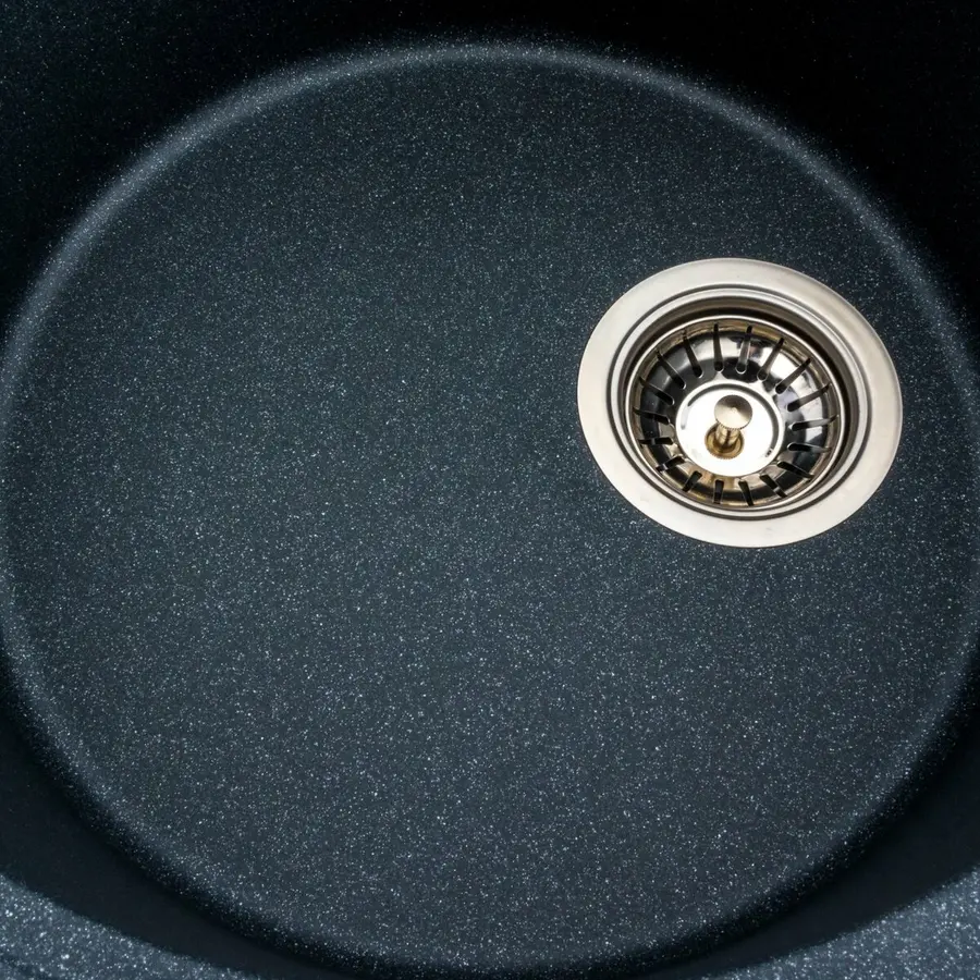 Гранитная мойка для кухни VALESO ONYX 5847 матовая Антрацит