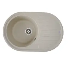 Гранитная мойка для кухни VALESO LIRA 7750 матовая Песок