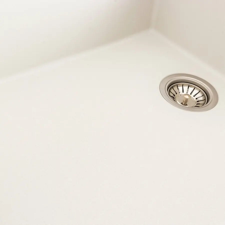 Гранітна мийка для кухні VALESO DIAMOND 8650 матова Білосніжна