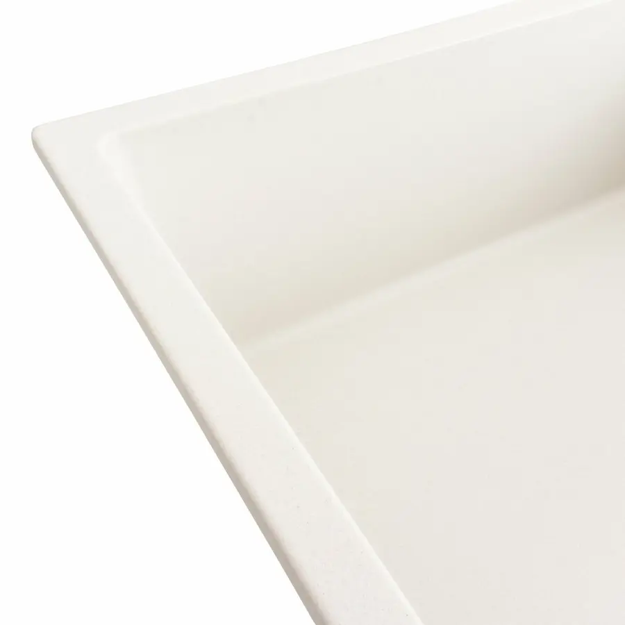 Гранітна мийка для кухні VALESO DIAMOND 8650 матова Білосніжна