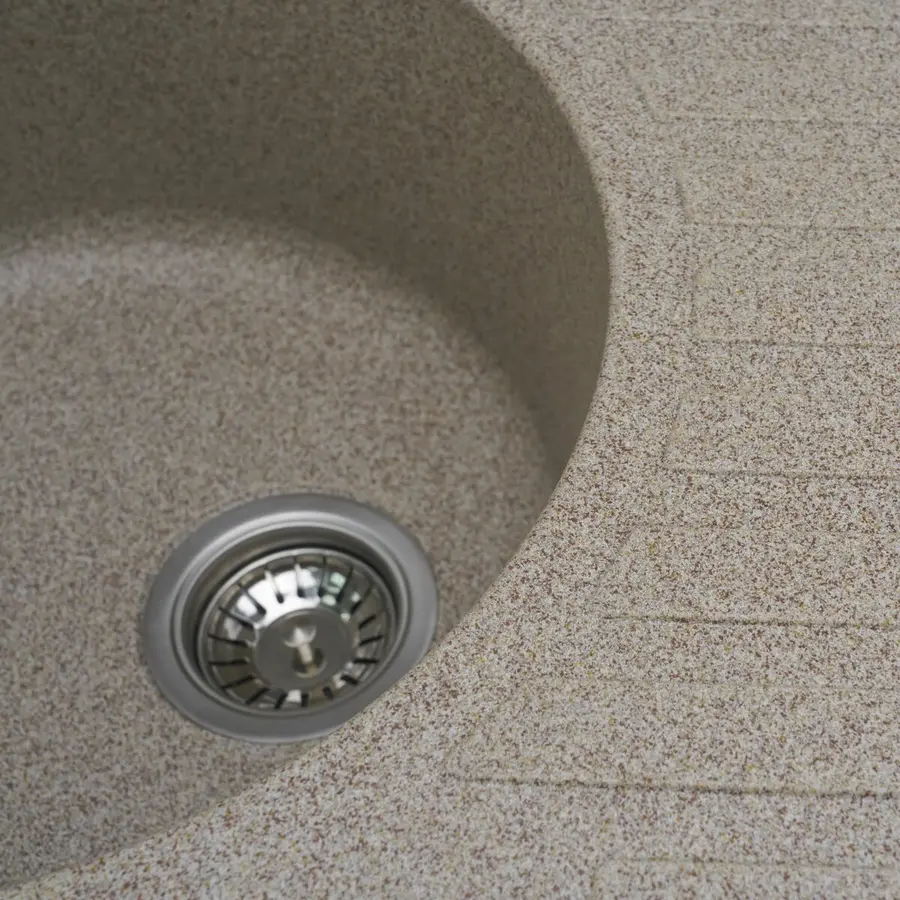 Гранитная мойка для кухни VALESO LIRA 7750 матовая Карамель