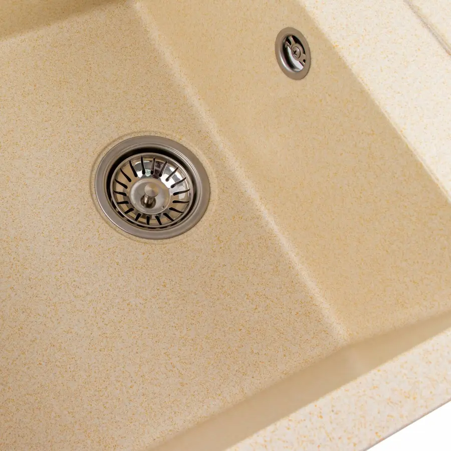Гранітна мийка для кухні VALESO SELENA 7950 матова Пісок