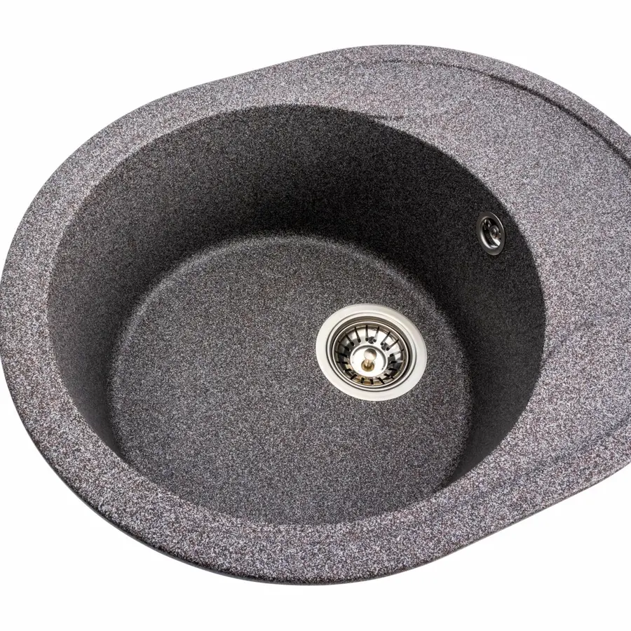 Гранитная мойка для кухни VALESO ONYX 5847 матовая Микс