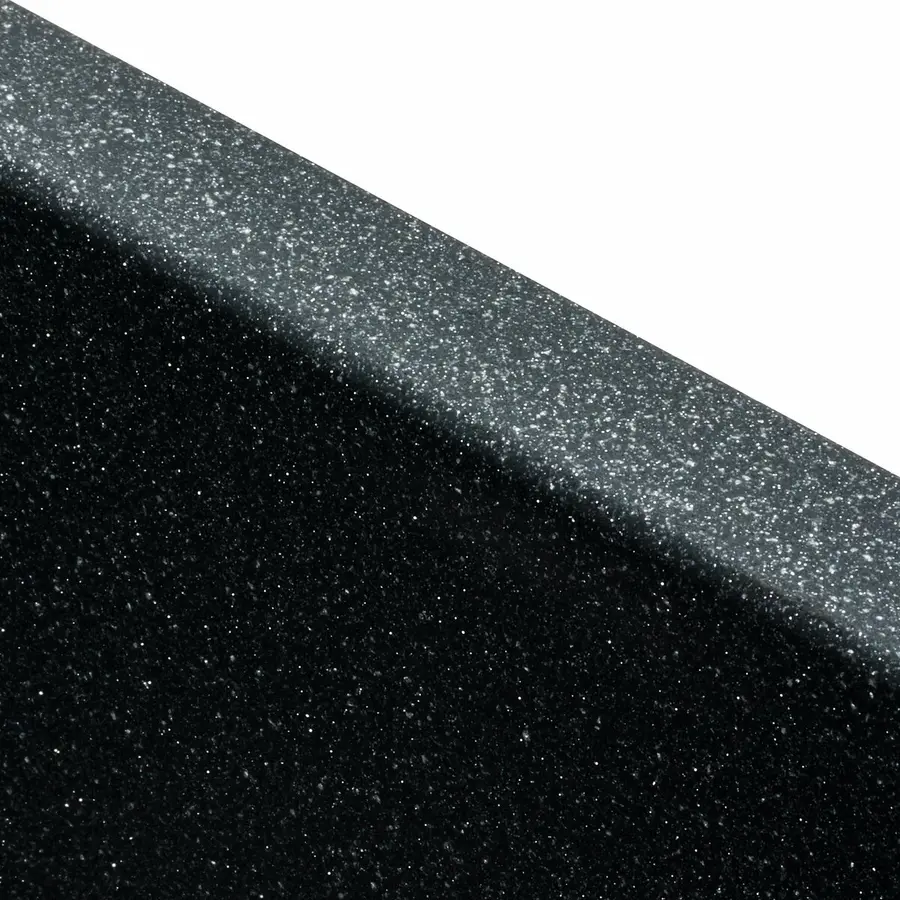 Гранитная мойка для кухни VALESO RUBA 4040 матовая Антрацит