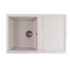 Гранітна мийка для кухні VALESO SELENA 7950 матова Топаз