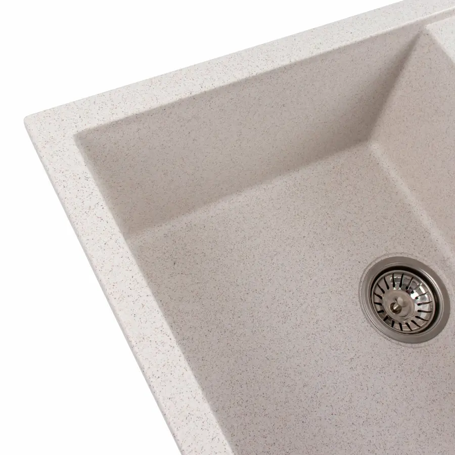 Гранітна мийка для кухні VALESO SELENA 7950 матова Топаз