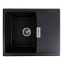 Гранитная мойка для кухни VALESO 6250 ZIRKONE матовый Карбон
