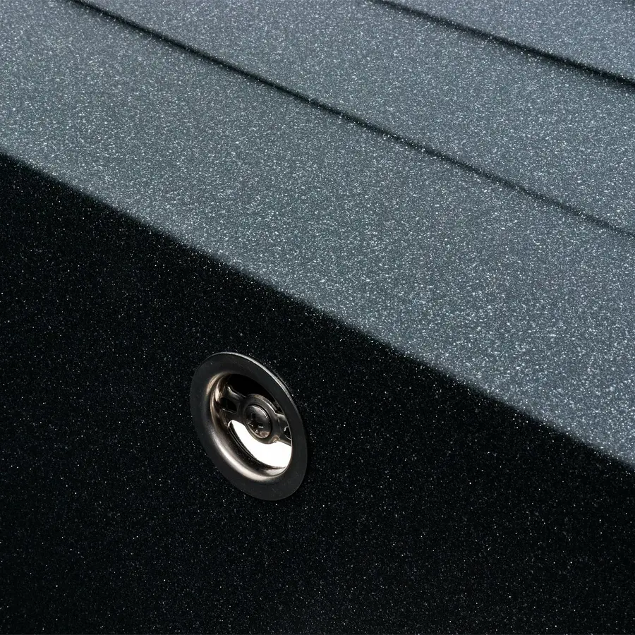 Гранітна мийка для кухні VALESO CASCADA 7050 матова Антрацит