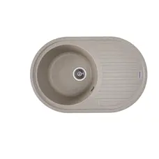 Гранитная мойка для кухни VALESO LIRA 7750 матовая Сафари