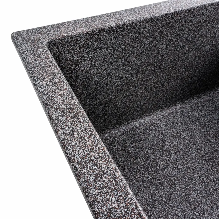 Гранітна мийка для кухні VALESO LOTOS 6550 матова Мікс