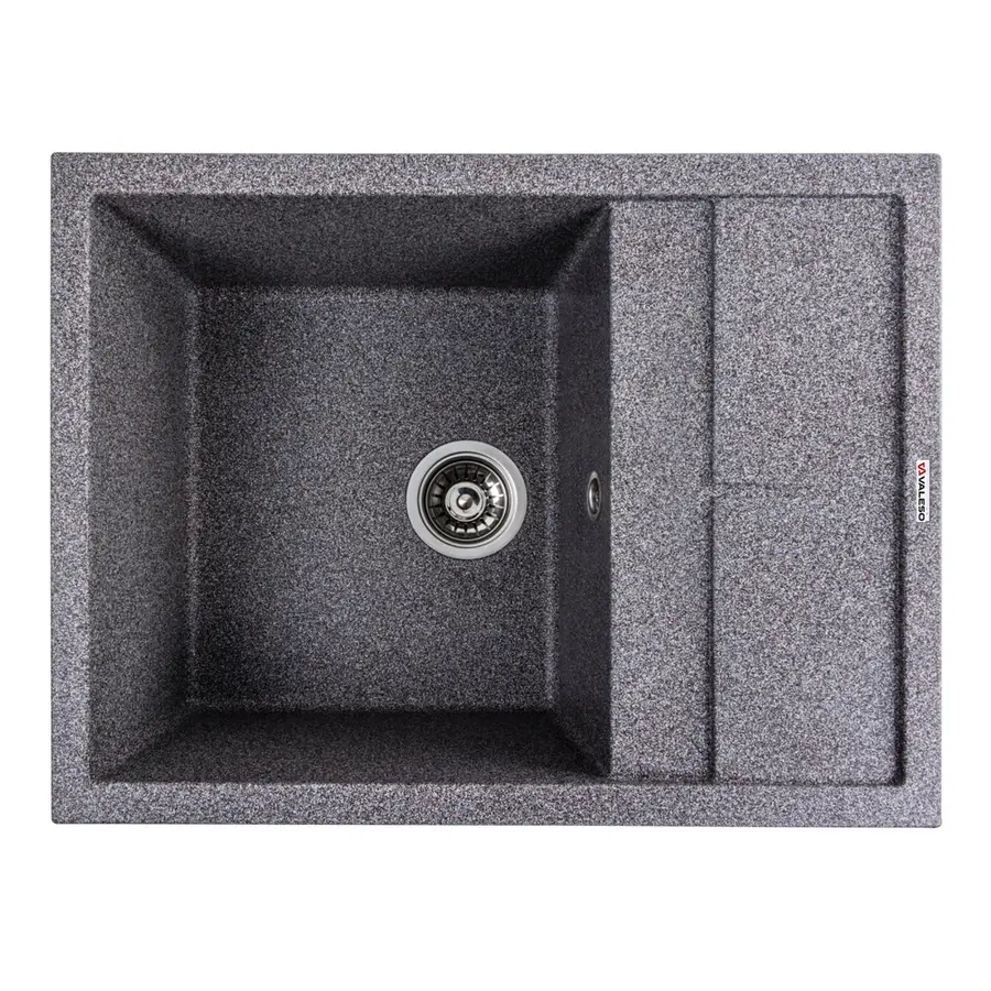 Гранітна мийка для кухні VALESO LOTOS 6550 матова Мікс