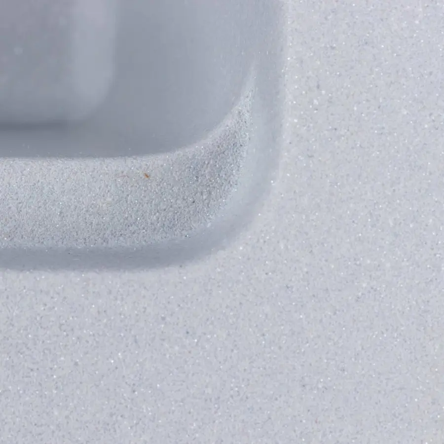 Гранітна мийка для кухні VALESO NIKA 7545 матова Сірий металік