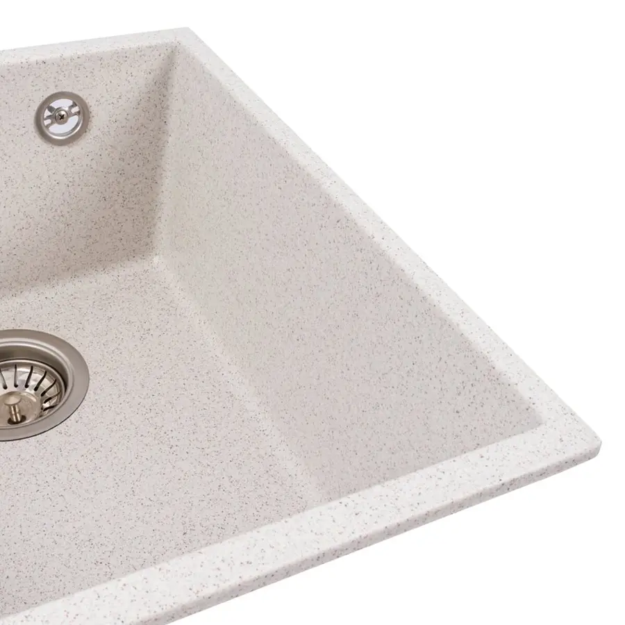 Гранитная мойка для кухни VALESO ROXY 3744 матовая Топаз