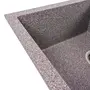 Гранитная мойка для кухни VALESO SOLID 7843 матовая Микс